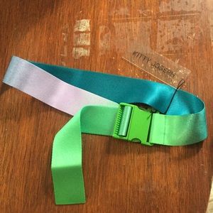Cute multicolor ombré waist belt